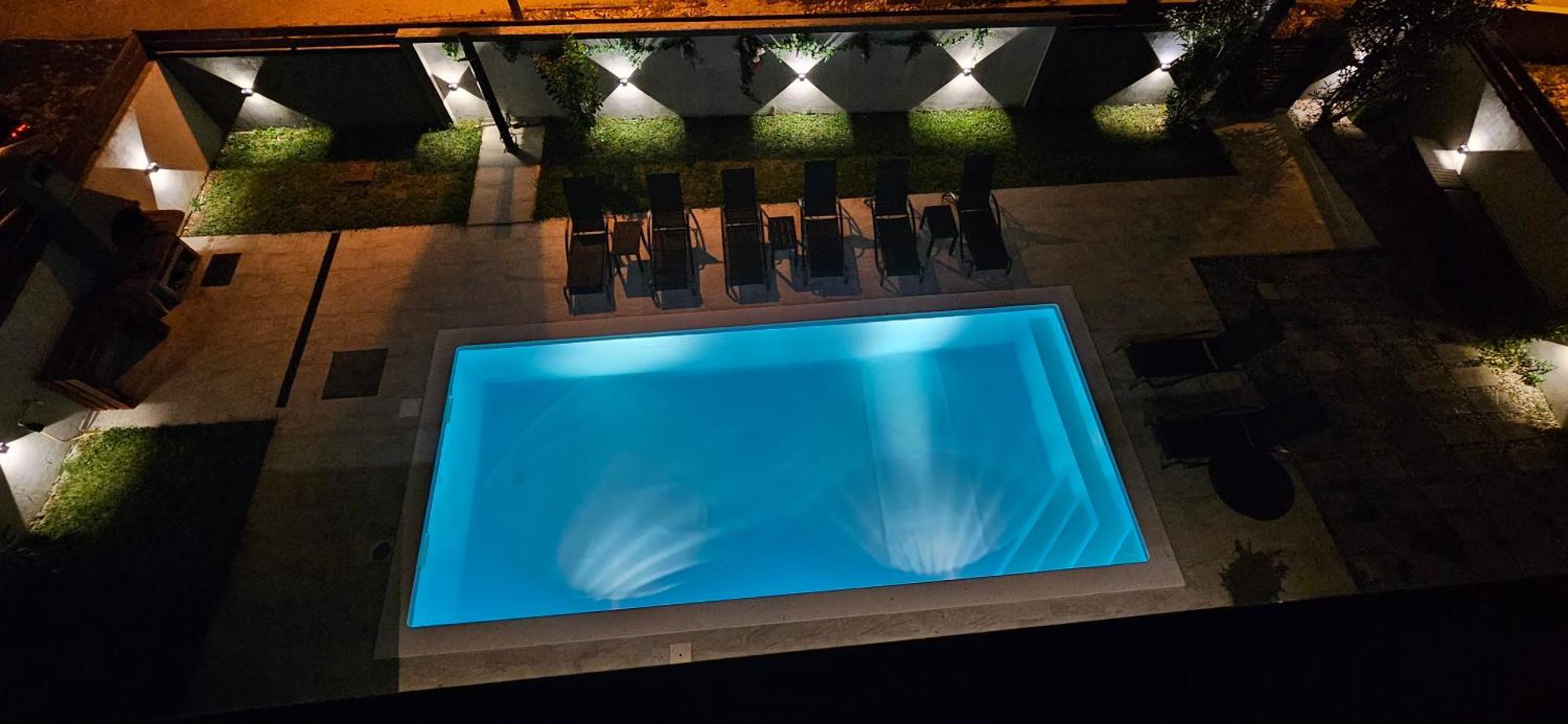 Villa Tia With Heated Pool & Jacuzzi Murvica  Εξωτερικό φωτογραφία